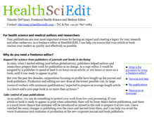 Tablet Screenshot of healthsciedit.com